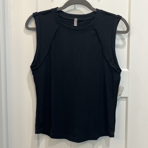 FP Movement by Free People Tops - FP Movement Love My Twist Muscle Tank Top Black Women's Size Medium